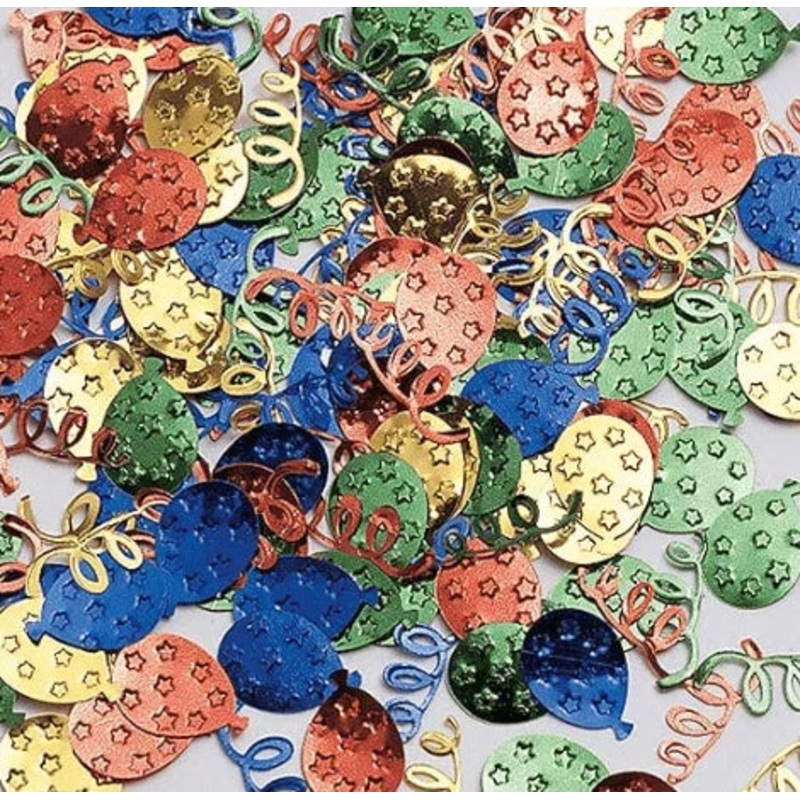 Birthday Streamers/Balloons Confetti | .5 oz.