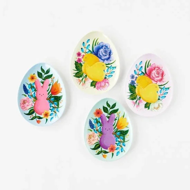 Peeps Egg Shaped 7  Plate | 1ct