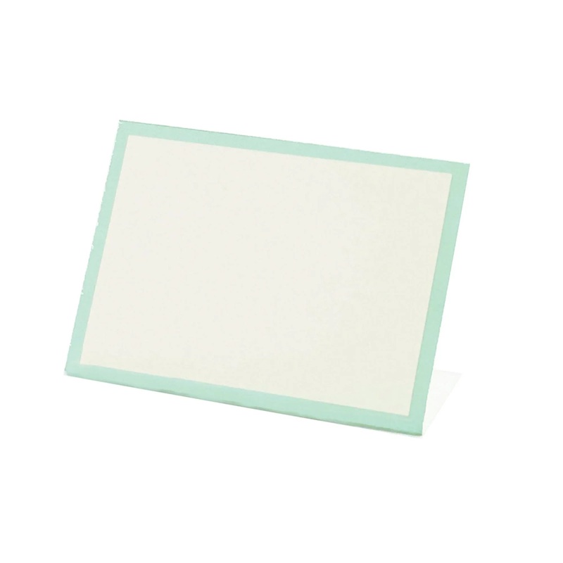 Seafoam Frame Place cards 12pk | 1 ct