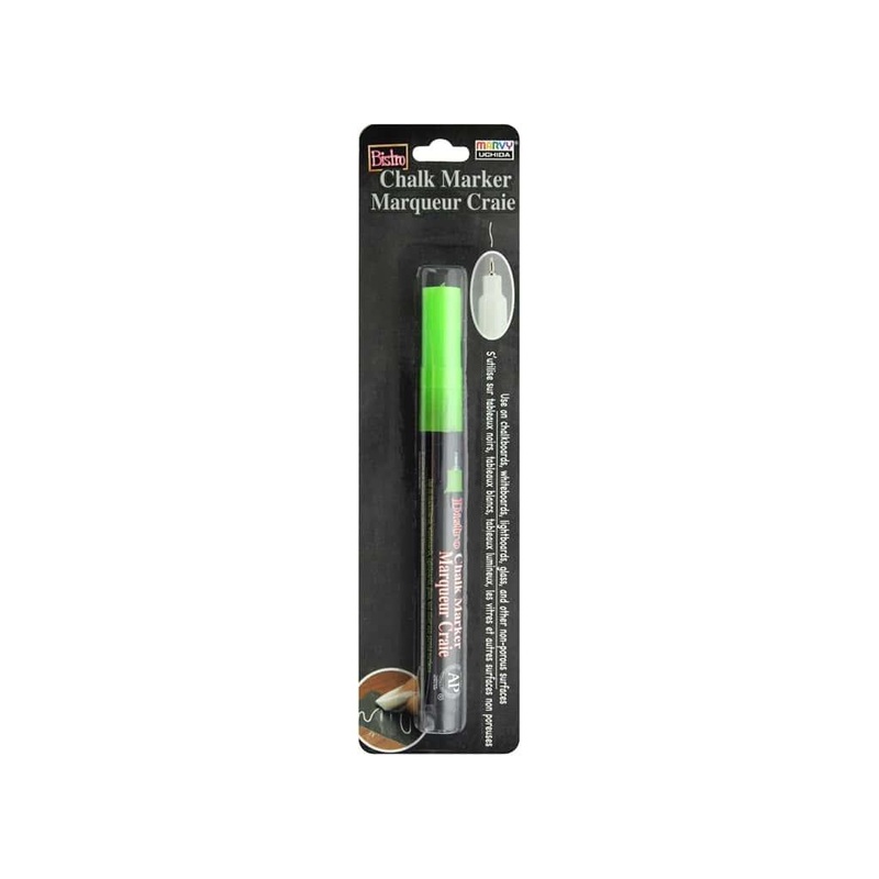 Chalk Marker  Fluorescent Green | 1ct
