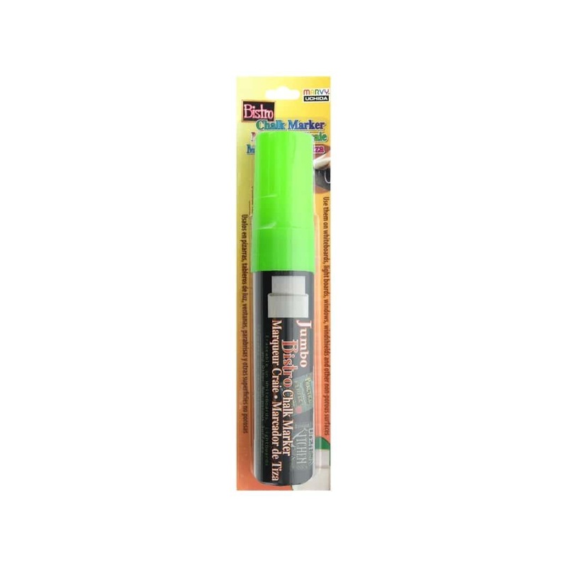 Jumbo Chalk Marker Fluorescent Green | 1ct