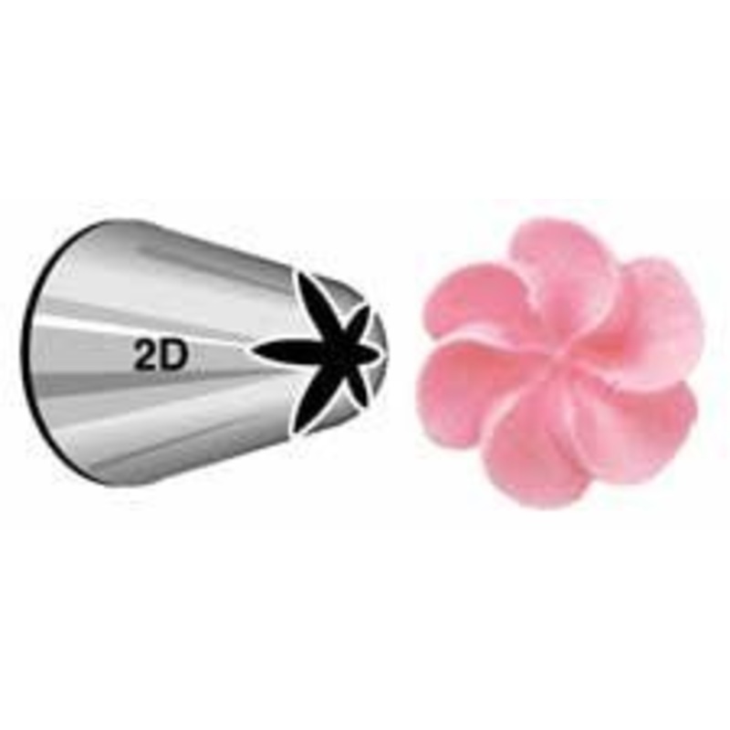 #2D Large Flower Decorating Tip | 1ct