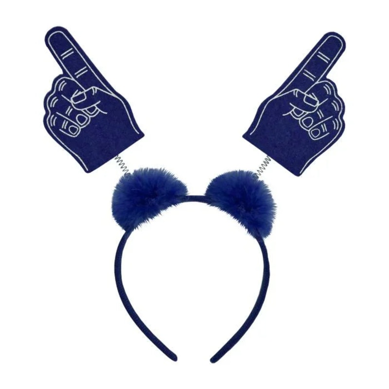 #1 Hand Boppers w/Marabou Blue | 1 ct
