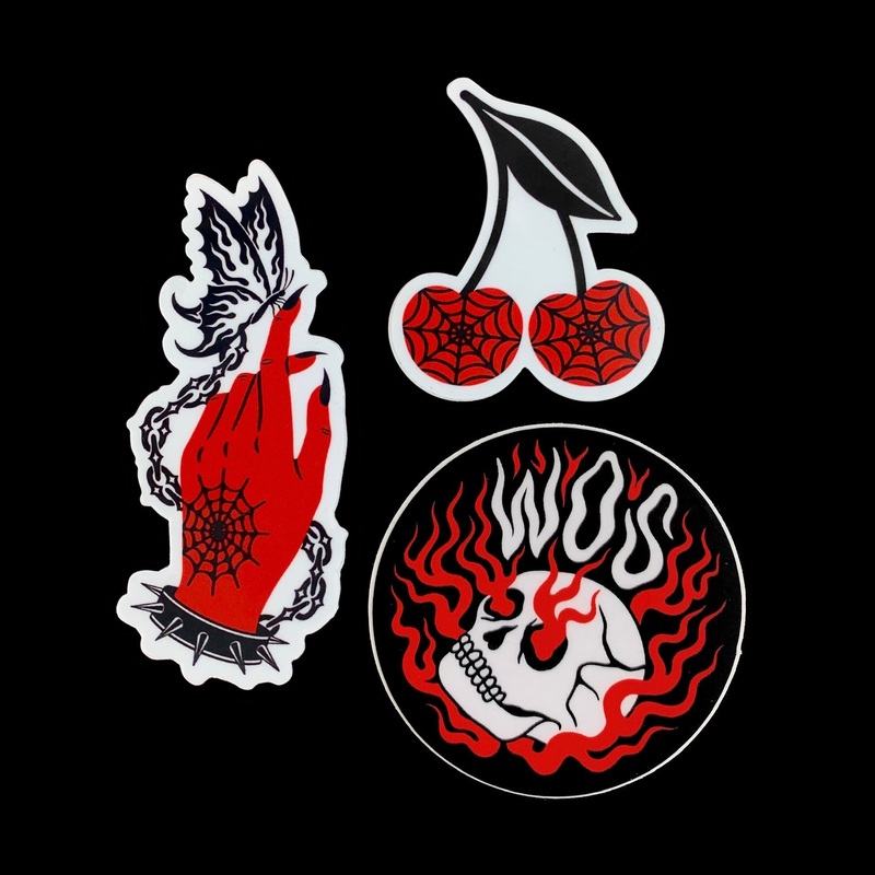 Cherry Demon Sticker Pack