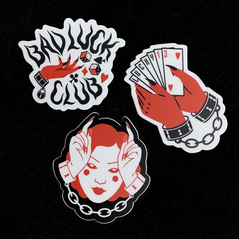 (Un)Lucky Devil Sticker Pack