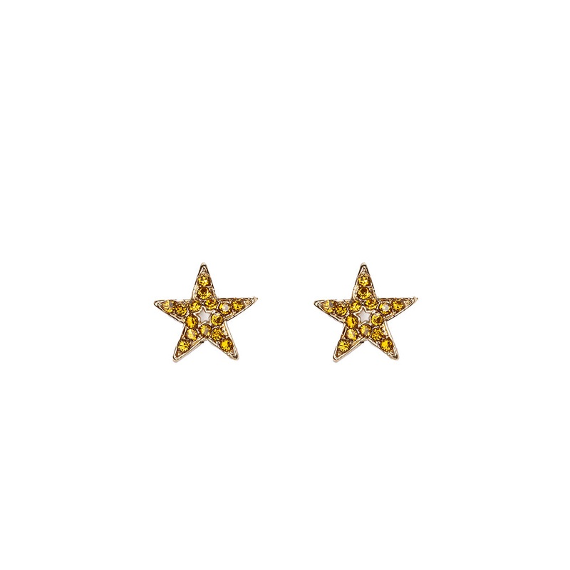 Amber Earrings|Gold|One Size