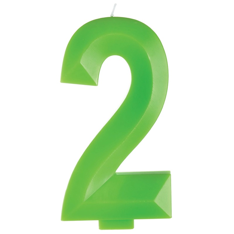#2 Facet Candle – Green