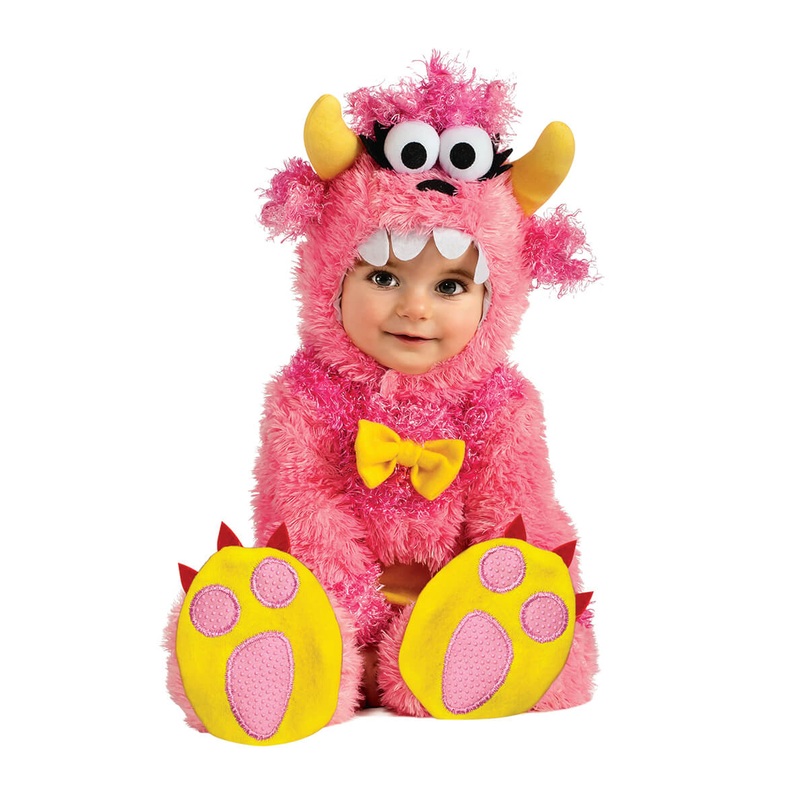 Toddler Girls Pinky Winky Monster Costume