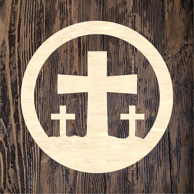 3 Crosses in a Circle 2|Default Title