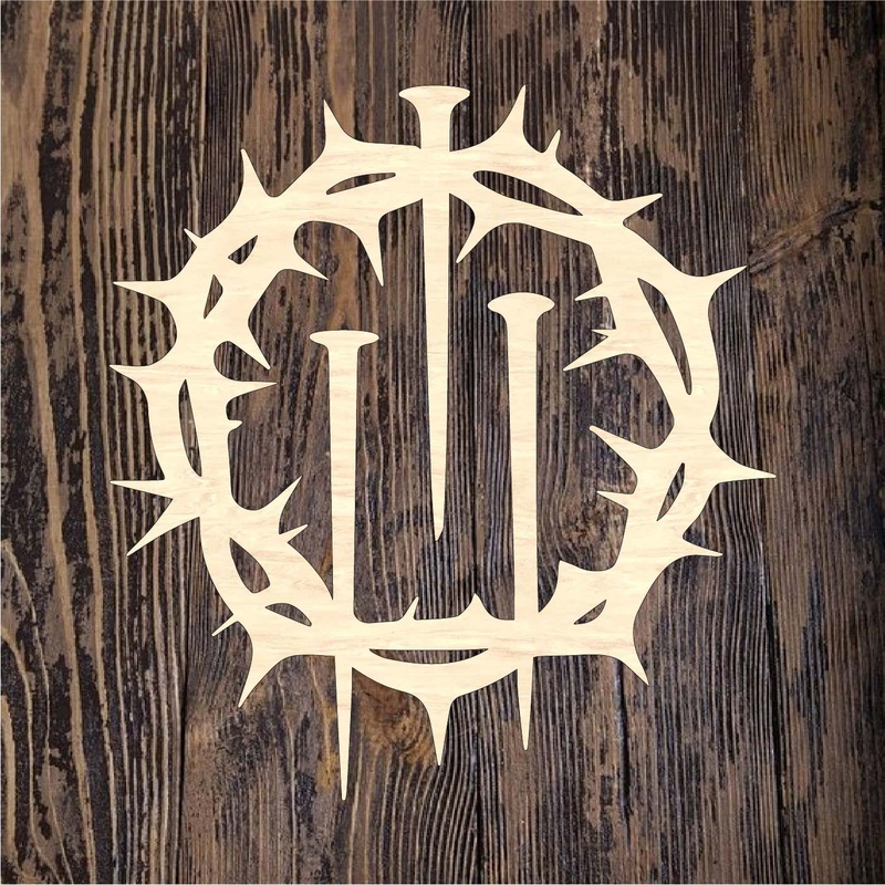 3 Nails in Crown of Thorns|Default Title