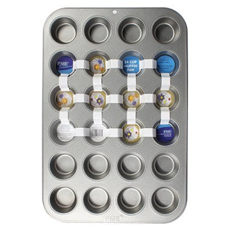 24 Hole Mini Cupcake/Muffin Tin