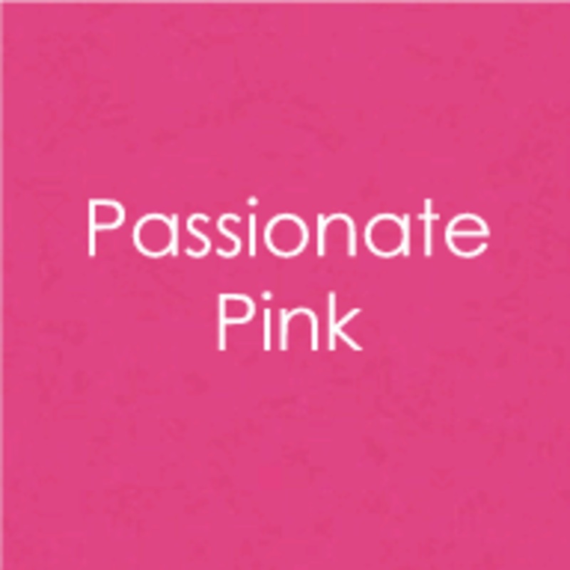 CARD STOCK 8.5 X 11- Passionate Pink- Heavy Weight