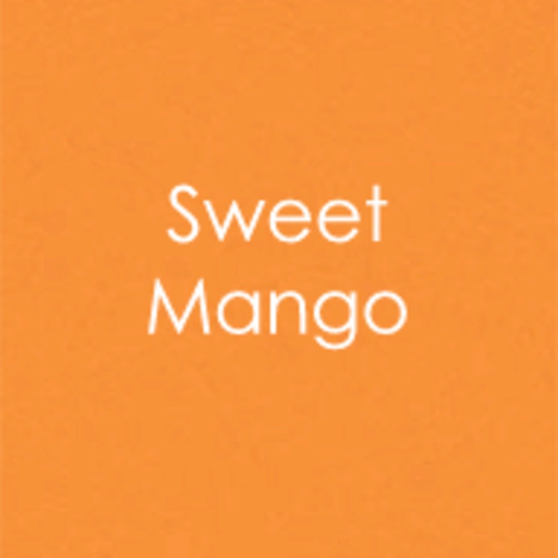 CARD STOCK 8.5 X 11- Sweet Mango- Heavy Weight