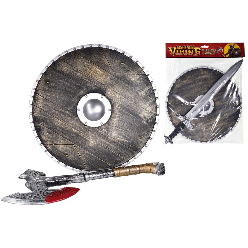 Viking Weapon & Shield Set