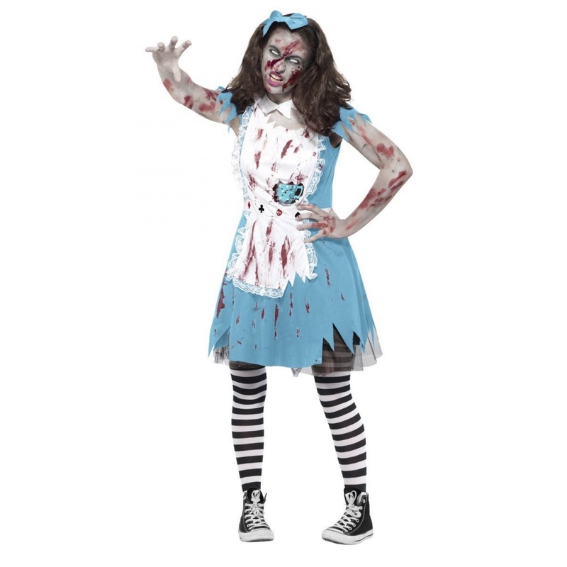 Zombie Tea Party Teen Costume|XS  SIZE (UPTO6)|S SIZE 6-8