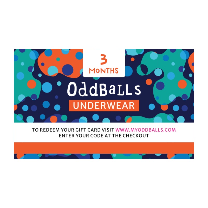 3 Month Bamboo Underwear – Gift Subscription