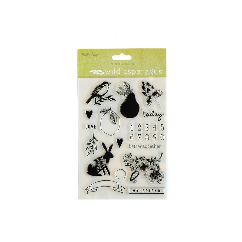 Wild Asparagus Stamp Set