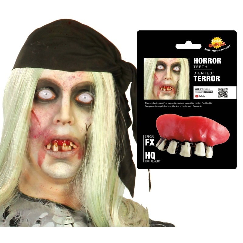 Zombie Teeth With Thermoplastic Paste