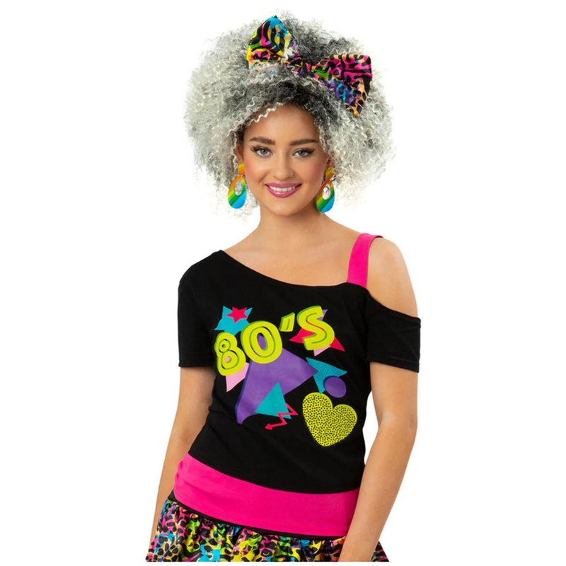 80s Abstract Womens T Shirt|Large|Medium|Small|X1